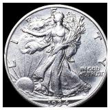 1934-S Silver Walking Liberty Half Dollar UNCIRCUL