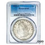 1921-D Morgan Silver Dollar PCGS XF45