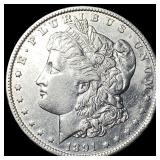 1891-O Silver Morgan Dollar CLOSELY UNCIRCULATED