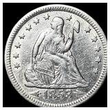 1853 Arrows Seated Liberty Quarter UNCIRCULATED