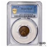 1914-D Wheat Cent PCGS XF40