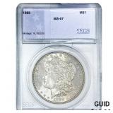 1888 Morgan Silver Dollar SEGS MS67