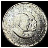 1954-S Silver Booker T. Washington/Carver Half Dol