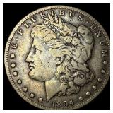 1894-S Silver Morgan Dollar LIGHTLY CIRCULATED