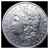 1891-CC Silver Morgan Dollar CLOSELY UNCIRCULATED
