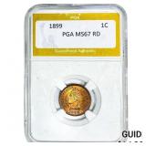 1899 Indian Head Cent PGA MS67 RD