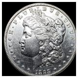 1896-S Silver Morgan Dollar CHOICE AU