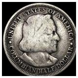 1893 Silver Columbian Half Dollar LIGHTLY CIRCULAT