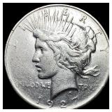 1927 Peace Silver Dollar CLOSELY UNCIRCULATED