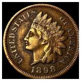 1898 Indian Head Cent NEARLY UNCIRCULATED