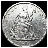 1861-O Silver Half Dollar UNCIRCULATED