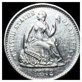 1872-S Silver Half Dime UNCIRCULATED
