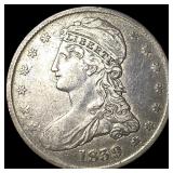 1839 Capped Bust Half Dollar CLOSELY UNCIRCULATED