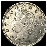1907 Liberty Head Nickel UNCIRCULATED