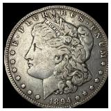 1894-O Silver Morgan Dollar LIGHTLY CIRCULATED