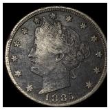 1885 Liberty Head Nickel CLOSELY UNCIRCULATED