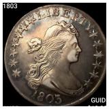1803 Draped Bust Half Dollar HIGH GRADE