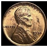 1934 Lincoln Wheat Cent UNCIRCULATED