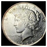 1922 Silver Peace Dollar UNCIRCULATED
