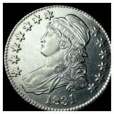 1831 Capped Bust Half Dollar CHOICE BU