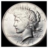 1921 Silver Peace Dollar UNCIRCULATED
