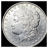 1878-S Silver Morgan Dollar CHOICE AU
