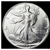 1944 Silver Walking Liberty Half Dollar  UNCIRCUL
