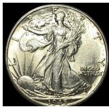 1945-D Silver Walking Liberty Half Dollar  UNCIRC