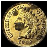 1909 Indian Head Cent CHOICE AU