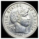 1912-D Silver Barber Dime CLOSELY  UNCIRCULATED