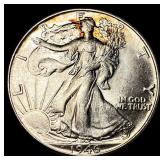 1946 Silver Walking Liberty Half Dollar  UNCIRCUL