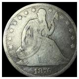1876 Silver Half Dollar NICELY CIRCULATED
