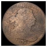 1807/6 Draped Bust Large Cent NICELY  CIRCULATED