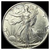 1943-D Silver Walking Liberty Half Dollar  UNCIRC