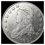 1821 Capped Bust Half Dollar NEARLY  UNCIRCULATED