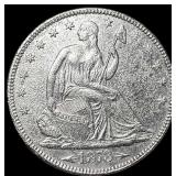 1873 Arrows Seated Liberty Half Dollar  CLOSELY U