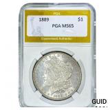1889 Morgan Silver Dollar PGA MS65