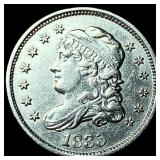 1835 Capped Bust Half Dime CLOSELY  UNCIRCULATED