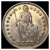 1913B Switzerland Silver 1 Franc