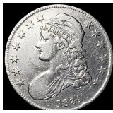 1834 Capped Bust Half Dollar NEARLY  UNCIRCULATED