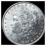 1887 Morgan Silver Dollar CHOICE BU