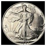1947 Silver Walking Liberty Half Dollar  UNCIRCUL