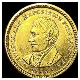 1904 Gold $1 Lewis and Clark Exposition  CLOSELY