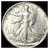 1941-S Silver Half Dollar (Walking Liberty)  GEM
