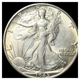 1945-S Silver Walking Liberty Half Dollar  UNCIRC