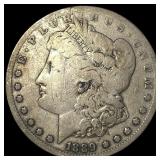 1889-CC Silver Morgan Dollar ABOUT  UNCIRCULATED