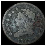 1813 Classic Head Large Cent NICELY  CIRCULATED