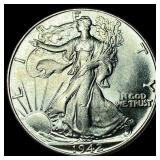 1942 Silver Walking Liberty Half Dollar  UNCIRCUL