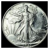 1941-D Silver Walking Liberty Half Dollar  UNCIRC