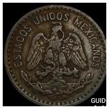 1920 Mexico Bronze 1 Centavo Key Date